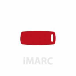 Placa identificativa para collar Imarc Baggage Rojo