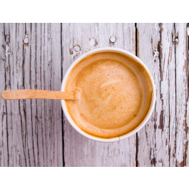 Paletina agitadora de madera 14 cm con funda individual, bolsa de 1000 unidades