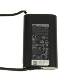 Dell PD2.1 Adaptador de Corriente AC de 45W y 19.5V, Cargador para Portátil con Conector USB Tipo C y Cable de Alimentación C6