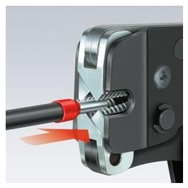 Knipex Alicate de engaste autoajustable 190 mm