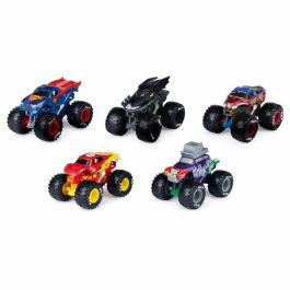 PACK DE 5 VEHÍCULOS FUNDIDOS A PRESIÓN 1:64 DC COMICS Monster Jam