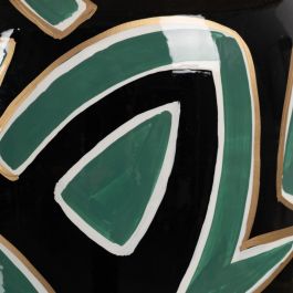 Lámpara Mesa Negro-Verde Porcelana 23 X 23 X 40 cm