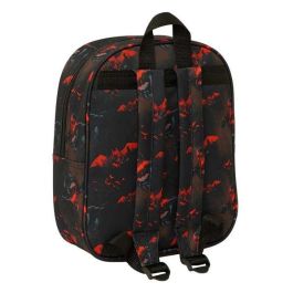 Safta Mochila Guardería 3D Batman 22x27x10 cm