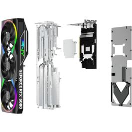 PNY VCG508016TFXXPB1-O GeForce RTX 5080 16GB GDDR7 OC con 3 ventiladores ARGB para Gaming