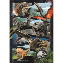 Clementoni CLE8005125217496 Puzzle Super 300 Piezas Jurassic World, Renacimiento