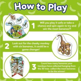 Orchard Toys AUC5011863102270 Cheeky Monkeys, un juego de suerte Orchard Toys AUC5011863102270 Cheeky Monkeys, un juego de suerte