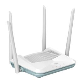 D - Link Router Wifi 6 R15 Eagle Doble Banda 2.4/5 GHz Wi-Fi 6 (802.11ax) 300 Mbps + 1201 Mbps Gigabit Ethernet 3 Puertos LAN Blanco