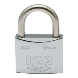 Candado inox. 40 inoxidable 40mm con 2 llaves. arco normal. ifam Precio: 17.5899999. SKU: S7912170