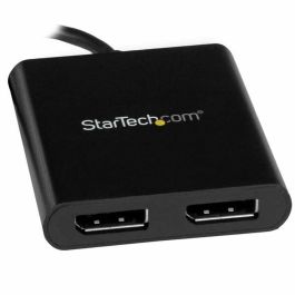 Adaptador USB C a DisplayPort Startech MSTCDP122DP Negro Adaptador USB C a DisplayPort Startech MSTCDP122DP Negro
