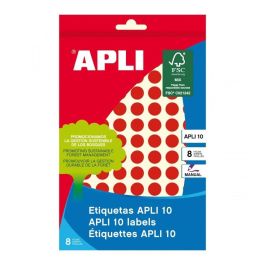 Apli Etiquetas Adhesivas Circulares Ø10 mm Escritura Manual 126 X 8H Apli 10 Rojo Precio: 1.49999949. SKU: B1889A3VW8