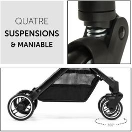 HAUCK AABBM40957 - Cochecito compacto Travel N Care - 4 ruedas - Plegado con una mano - Modelo Leo