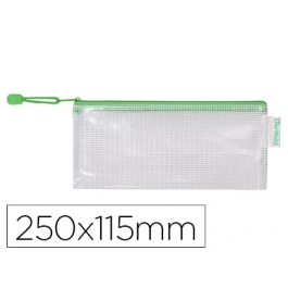 Djois Bolsa Multiusos PVC 250x115 mm Verde con Cremallera y Portabolígrafo Precio: 9.5000004. SKU: B146FMLV9W