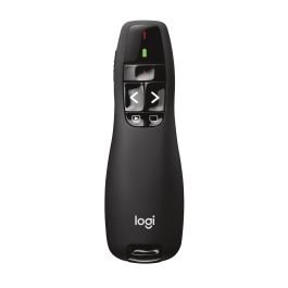Logitech R400 Wireless Presenter - Puntero Láser Rojo, Alcance 15m, Controles Intuitivos de Presentación Inalámbrico, Pilas AAA Precio: 25.4999998. SKU: S0201530