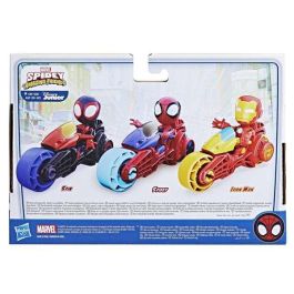 Figura spidey 10 cm con motocicleta - modelos surtidos