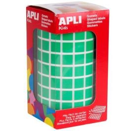 Apli Gomets Cuadrados 10 mm Rollo Verde -Rollo 6372 Unidades- Precio: 3.50000002. SKU: B1HS7HQG2P