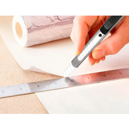 Q-connect Repuesto Cúter KF17106/KF14387 Cuchilla Cerámica Ancha 18 mm Blíster 5 Unidades