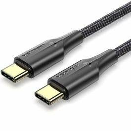 Cable USB-C Vention TAUBI Negro 3 m Cable USB-C Vention TAUBI Negro 3 m