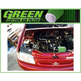 Green Filters Kit Admision Directa P432 para Mayor Flujo de Aire