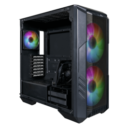 Cooler Master HAF 500 Caja PC Midi Tower Negro ARGB Cristal Templado H500-KGNN-S00