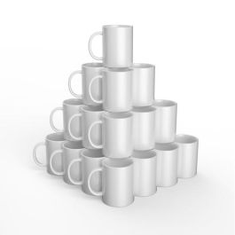 Cricut 2008945 Tazón Blanco Universal, Cerámico, 425 L, 36 Piezas