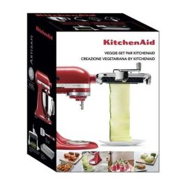 Kitchenaid 5KSMSCA Cortador de Verduras en Láminas Accesorio para Robots de Cocina con 2 Cuchillas de Acero Inoxidable