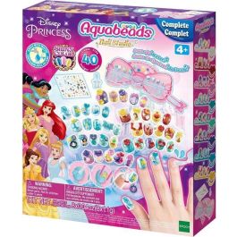 La caja de manicura de las princesas de Disney - Aquabeads - uñas que se adhieren con agua