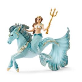 Schleich 70594 Sirena Eyela con Caballo de Mar