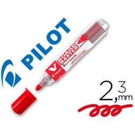 Rotulador Pilot V Board Master Para Pizarra Blanca Rojo Tinta Liquida Trazo 2,3 mm 10 unidades