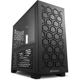 SHARKOON MS-Y1000 Torre PC mATX/ITX con Panel Cristal Negro