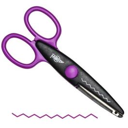 Tijeras Faibo Dentada 13 Cm Malva 10 unidades Precio: 8.94999974. SKU: B144QZBPZ7