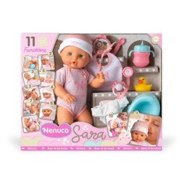 Nenuco Muñeco Sara 11 funciones 35 cm para +2 años Nenuco Muñeco Sara 11 funciones 35 cm para +2 años