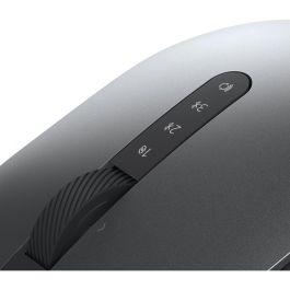 Dell MS5320W Ratón Inalámbrico Óptico Doble Conectividad Bluetooth 5.0 y 2.4 GHz 1600 ppp 7 Botones Ergonómico Gris Titanio
