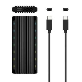 AISENS CAJA EXTERNA M.2 RGB GAMING ASM2-RGB011GR SATA/NVME A USB3.1 GEN2, NEGRA AISENS CAJA EXTERNA M.2 RGB GAMING ASM2-RGB011GR SATA/NVME A USB3.1 GEN2, NEGRA