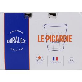 Set de 6 Vasos Transparentes Picardie 20 cl - Duralex (12 Cajas) Set de 6 Vasos Transparentes Picardie 20 cl - Duralex (12 Cajas)