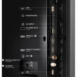 Hisense 65U6NQ Televisor Smart TV 65" 4K Ultra HD ULED Mini LED con HDR Dolby Vision & Atmos para Gaming VRR/ALLM Gris