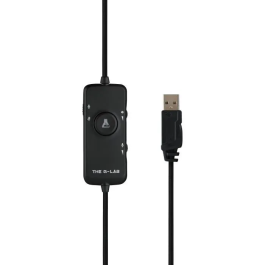 The G-Lab Korp Thallium Headset con Micrófono para Juegos - Sonido Digital 7.1 - Compatible con PC, PS4