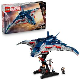 LEGO 76325 Quinjet de Vengadores: La Era de Ultrón con Viuda Negra, Iron Man, Quicksilver, Ultrón Supremo, Ojo de Halcón Precio: 137.78999993. SKU: B12F5QDSPA