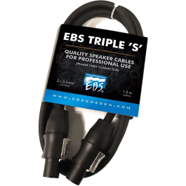 EBS Cable Altavoz Speakon - 1,5 Metros Precio: 27.50000033. SKU: B133AQC427