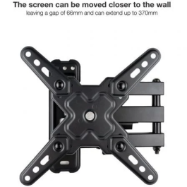 TOOQ SOPORTE PARED PANTALLAS 13-43" GIRA/INCLI NEGRO