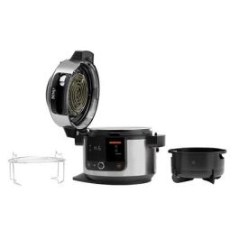 Ninja OL550EU Olla Eléctrica Multifunción SmartLid 11 en 1 Foodi, 6L, Cocina a Presión, Freidora de Aire, Vapor, Horneado