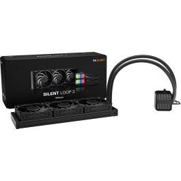 be quiet! Silent Loop 3 360mm - Refrigeración Líquida Todo en Uno para Procesador, 3 ventiladores de 12cm, RGB, Negro