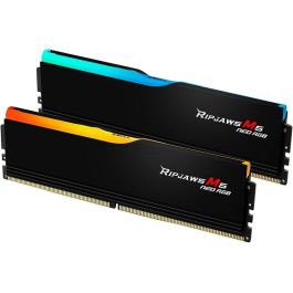 G.Skill F5-6000J3238G32GX2-RM5NRK Memoria RAM 64 GB (2x32GB) DDR5 6000 MHz PC AMD EXPO Negro Ripjaws M5 Neo