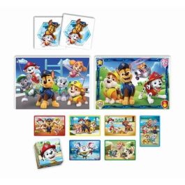 Clementoni Puzzle Edukit 4 en 1 Paw Patrol Rompecabezas para Niños +3 Años