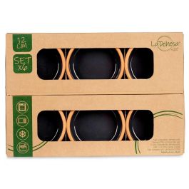Set 6 Cazuelas Barro 12 Cm Color Negro La Dehesa (8 Unidades) Set 6 Cazuelas Barro 12 Cm Color Negro La Dehesa (8 Unidades)