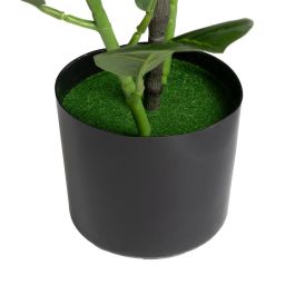 Planta Caucho Verde Artificial Jardín 40 X 40 X 100 cm