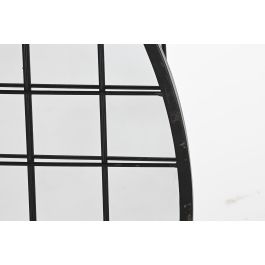 DKD Home Decor Espejo Loft Negro Metal 2.3 x 70 x 47.5 cm