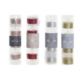 Vela Led Navidad Fantasia DKD Home Decor Rosa Rojo 4 x 5 x 4 cm Set de 4 (4 Unidades) Vela Led Navidad Fantasia DKD Home Decor Rosa Rojo 4 x 5 x 4 cm Set de 4 (4 Unidades)
