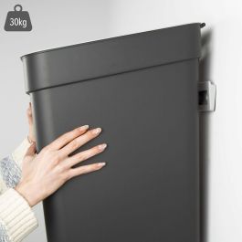 Cubo de basura Curver Gris Plástico 30 L (6 Unidades) Cubo de basura Curver Gris Plástico 30 L (6 Unidades)