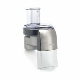 Kenwood Cortadora de Alimentos AT340 de Metal con 7 Discos de Acero Inoxidable para Rallar, Picar y Juliana