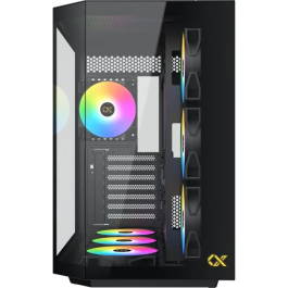XIGMATEK Caja para PC CUBI II Cube E-ATX Vidrio Templado ARGB Negra XIG1732152481996